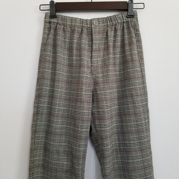 Brandy Melville Checker Print Pants Size XS - Picture 2 of 8